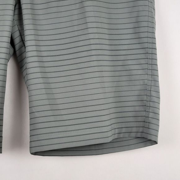 Nike Tour Performance Modern Tech 12” Golf Shorts Mens 38 Gray Striped Stretch - Picture 7 of 11